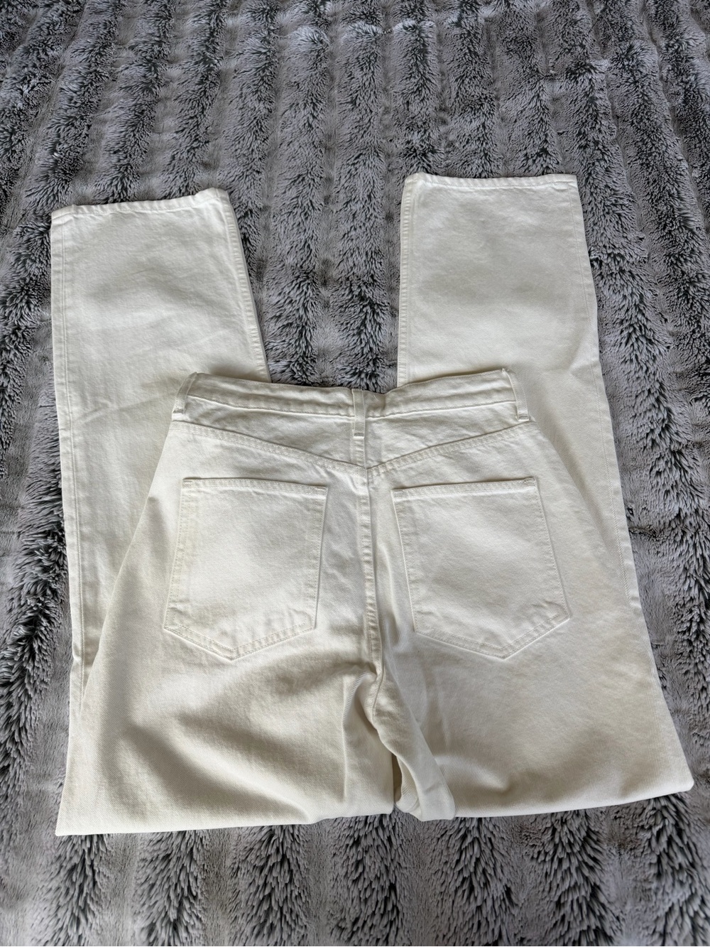 A.L.C White Straight Leg Jeans - Picture 8 of 8